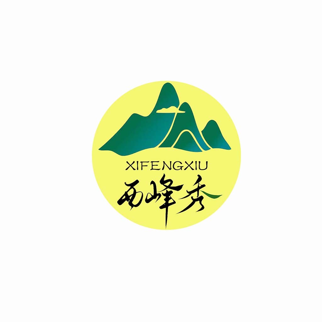 XIFENGXIU Logo设计：山水结合的视觉艺术