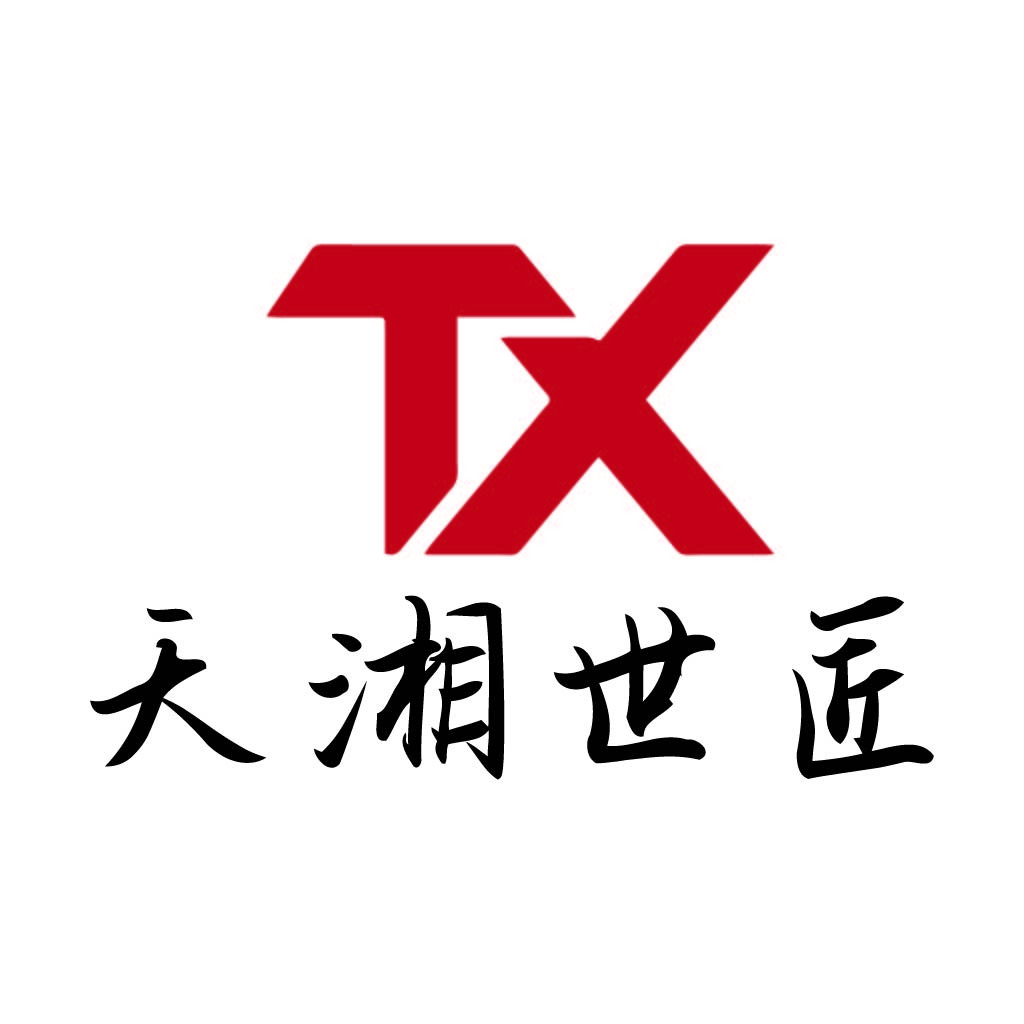 简约现代红色TX字母logo设计