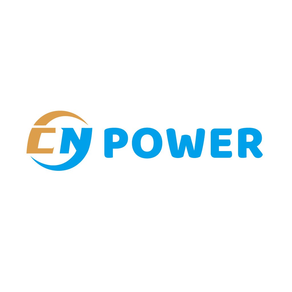 CN Power Logo设计:简洁现代企业标识