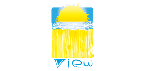 阳光海滩logo设计