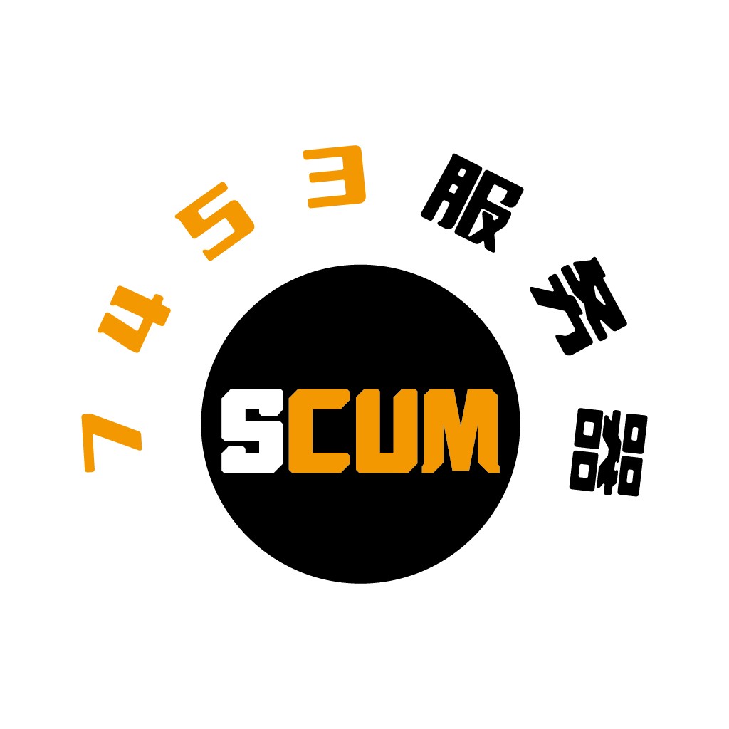 SCUM Logo设计:现代简洁风格
