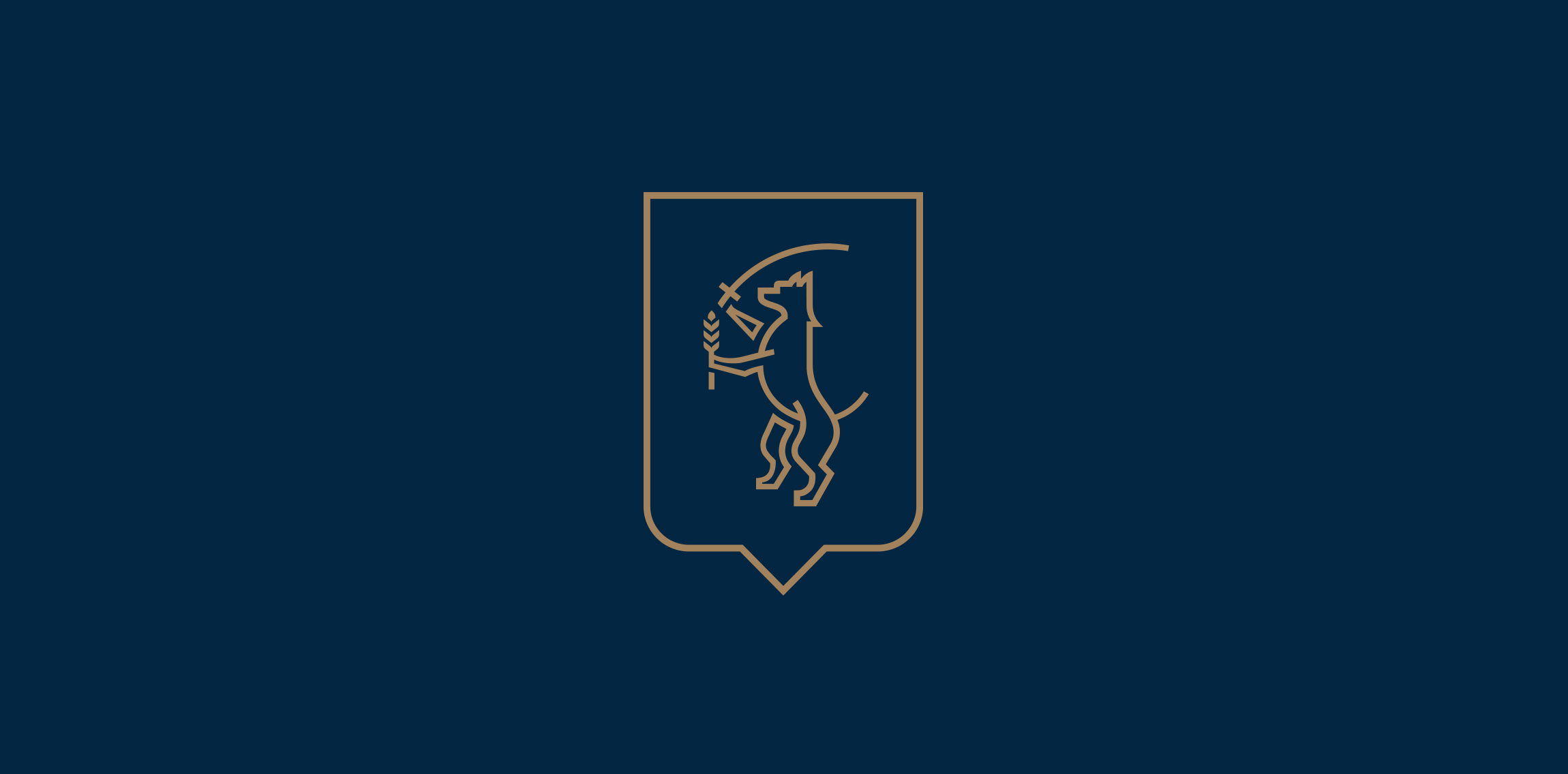 简约线条徽章logo设计