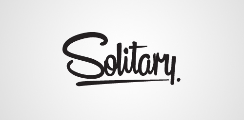 简约手写体Solitary Logo设计