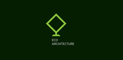 生态建筑logo设计