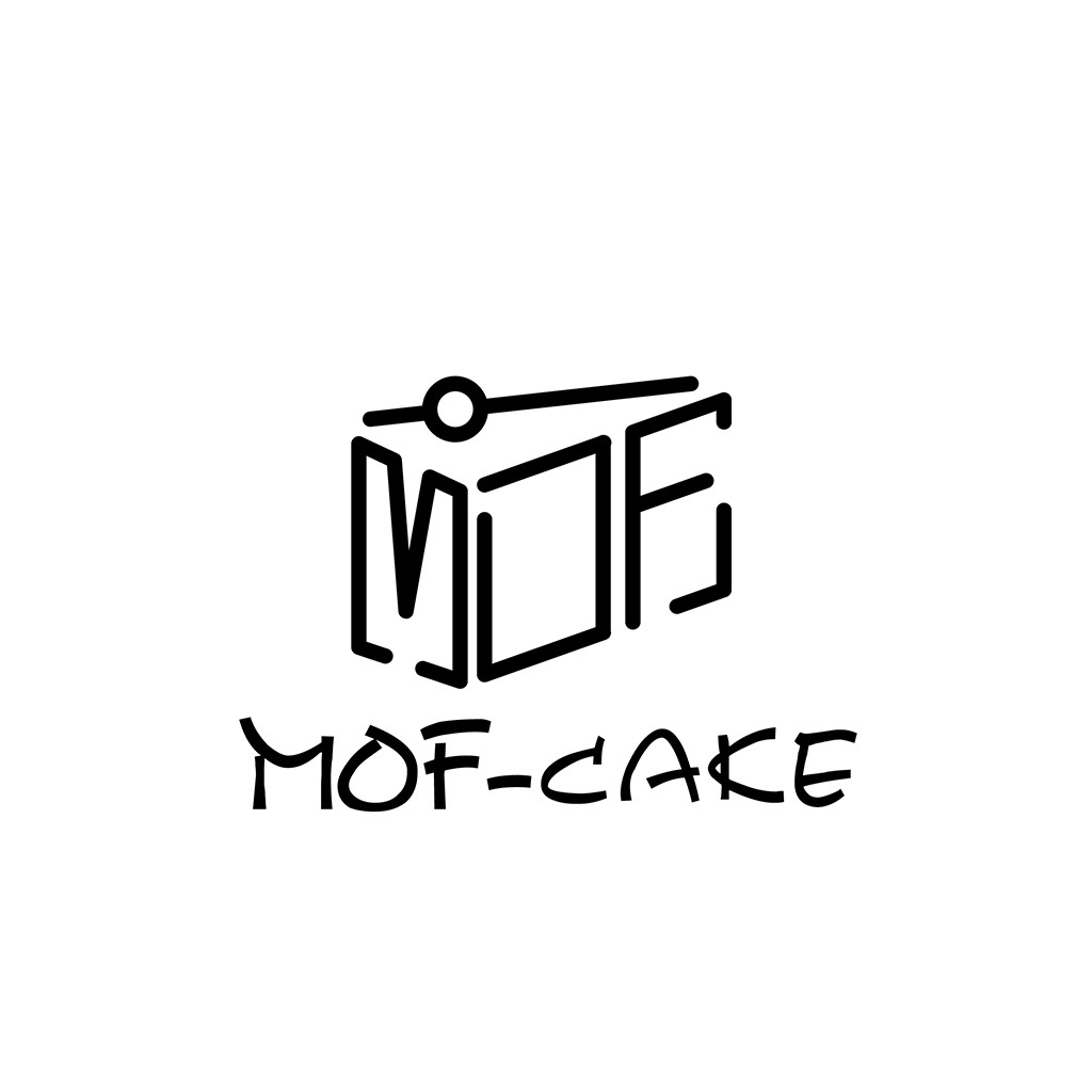 MOF-Cake Logo设计：简洁线条艺术