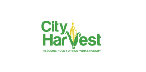 城市收获logo设计:绿色食品救援标志