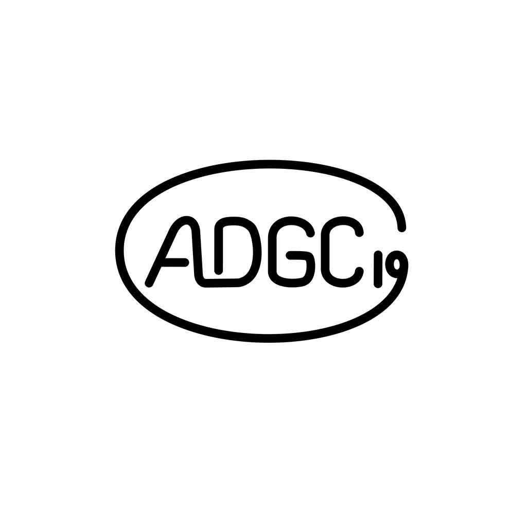 简约线条ADGC19 logo设计