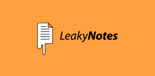 LeakyNotes logo设计:简约风格与品牌标识