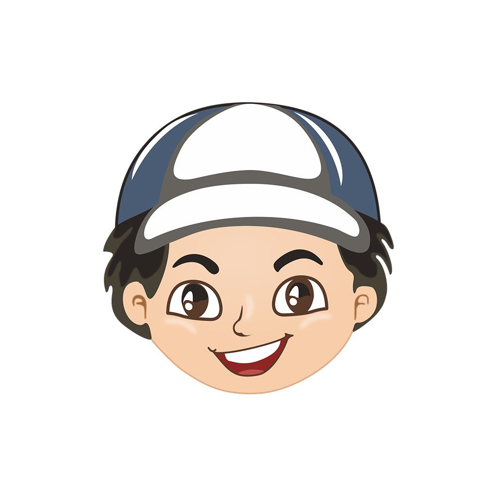 儿童卡通形象logo设计