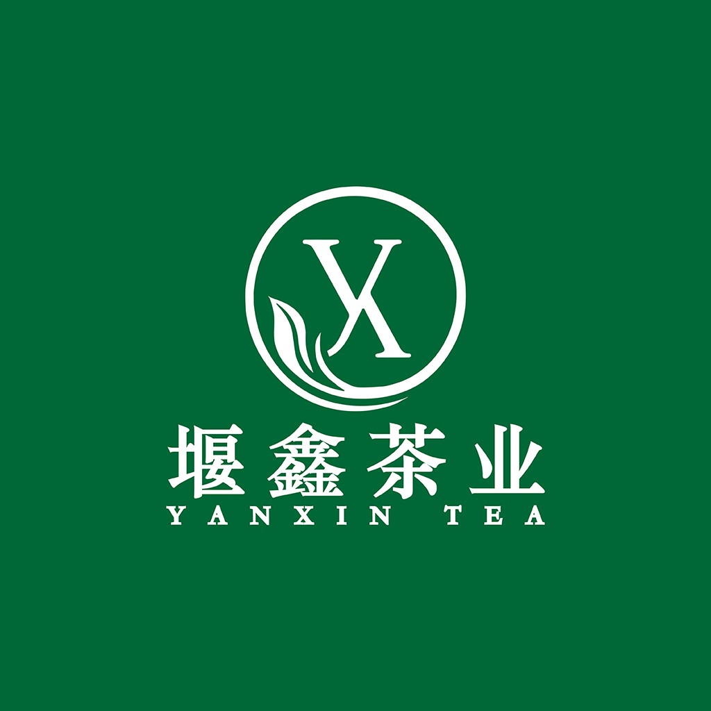 简约绿色茶叶品牌logo设计