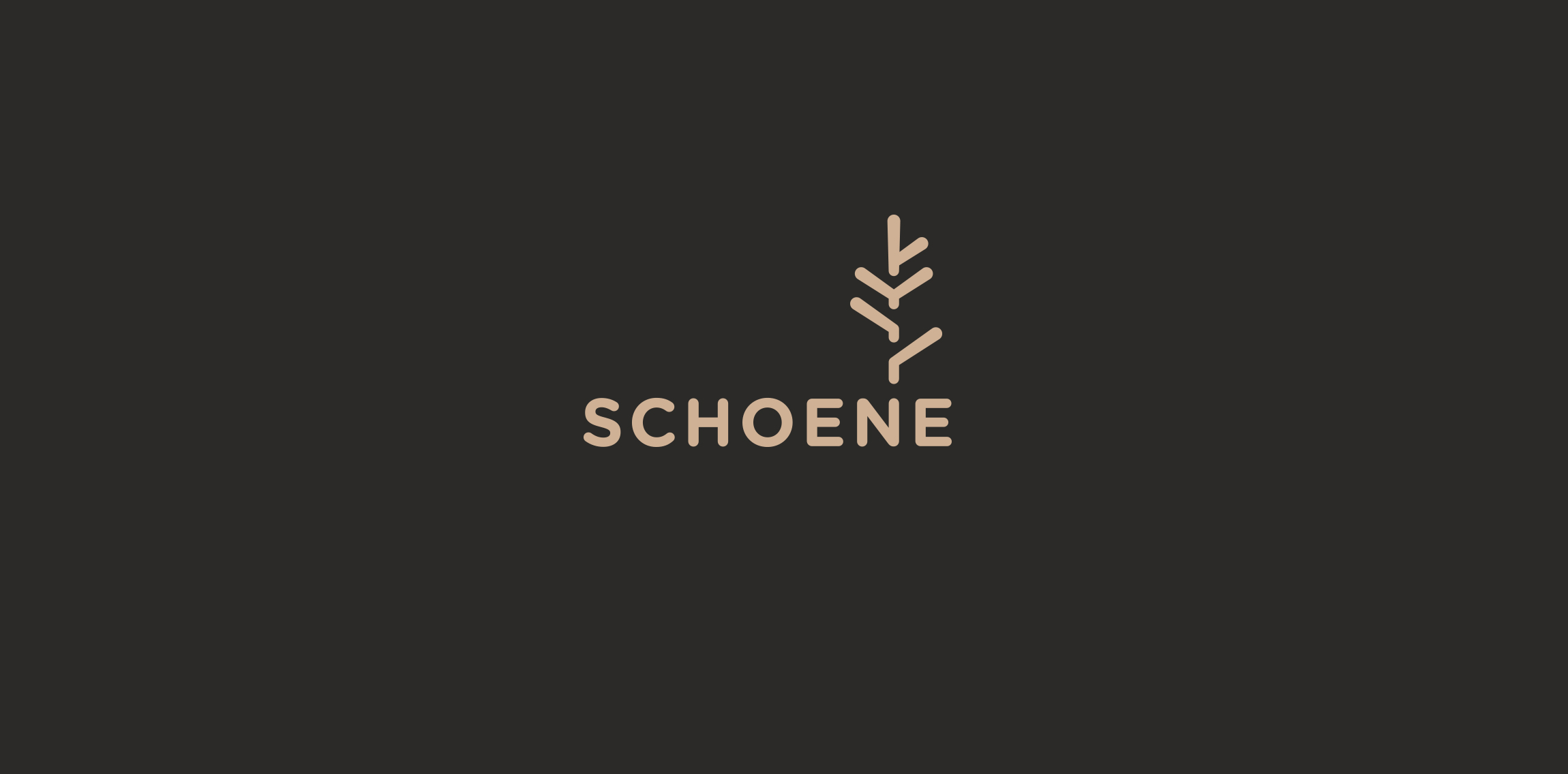 简约植物元素logo设计