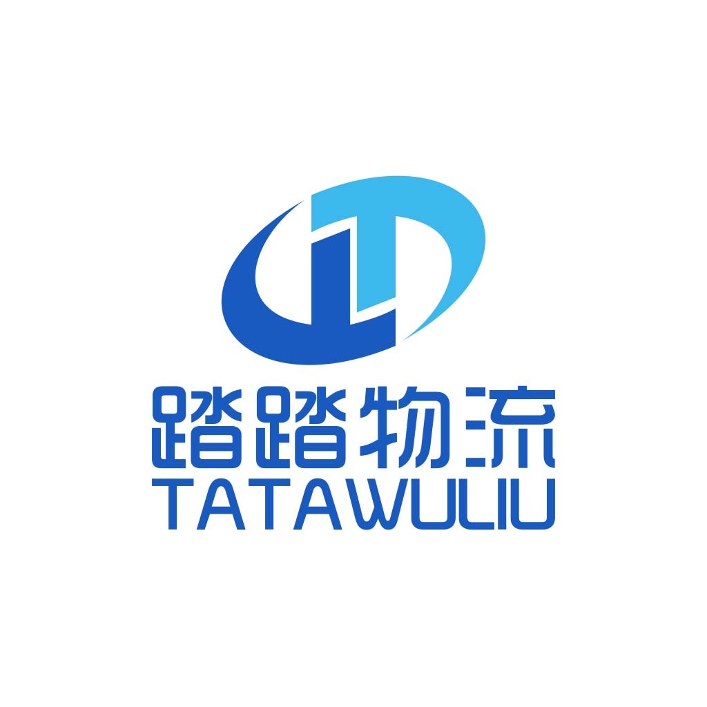 物流行业专业设计的简洁蓝色logo