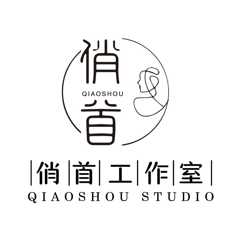 简约线条艺术工作室logo设计