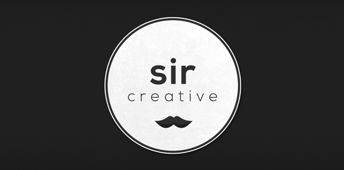 简约优雅的Sir Creative Logo设计
