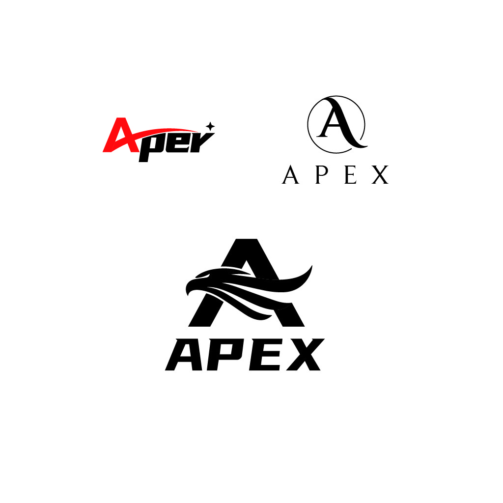 APEX logo设计：现代简洁风格