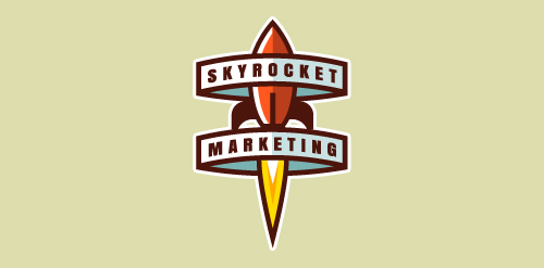 Skyrocket Marketing Logo Design