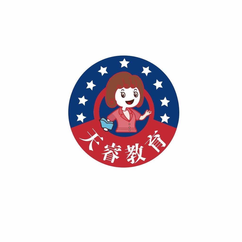 教育机构卡通形象logo设计