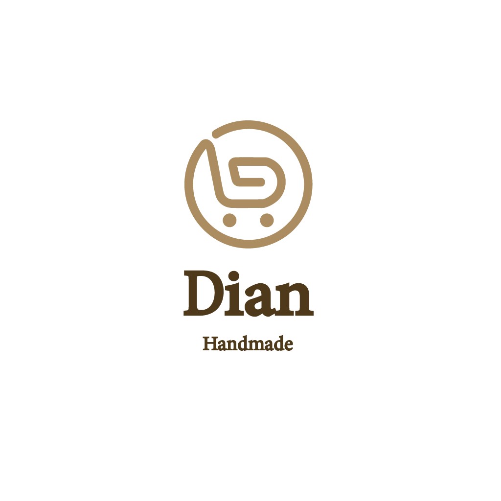 简约购物车Logo设计