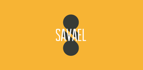 简约风格SAVAEL logo设计