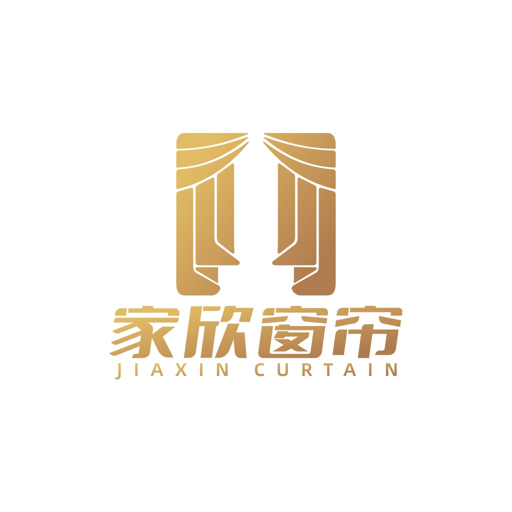 窗帘品牌logo设计：现代简约风格