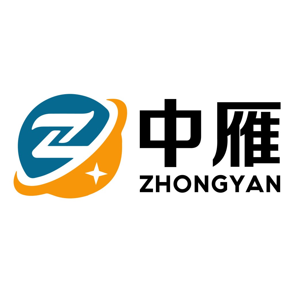 现代简洁的中雁logo设计