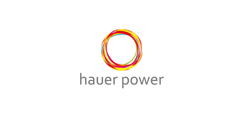 Hauer Power Power Logo设计