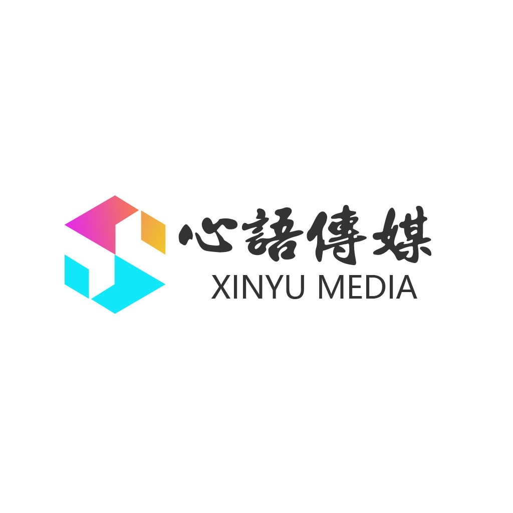 现代简约媒体公司logo设计