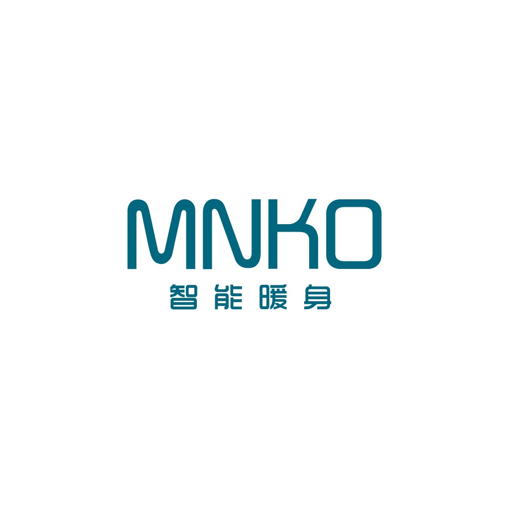 简约现代MNKO智能暖身logo设计