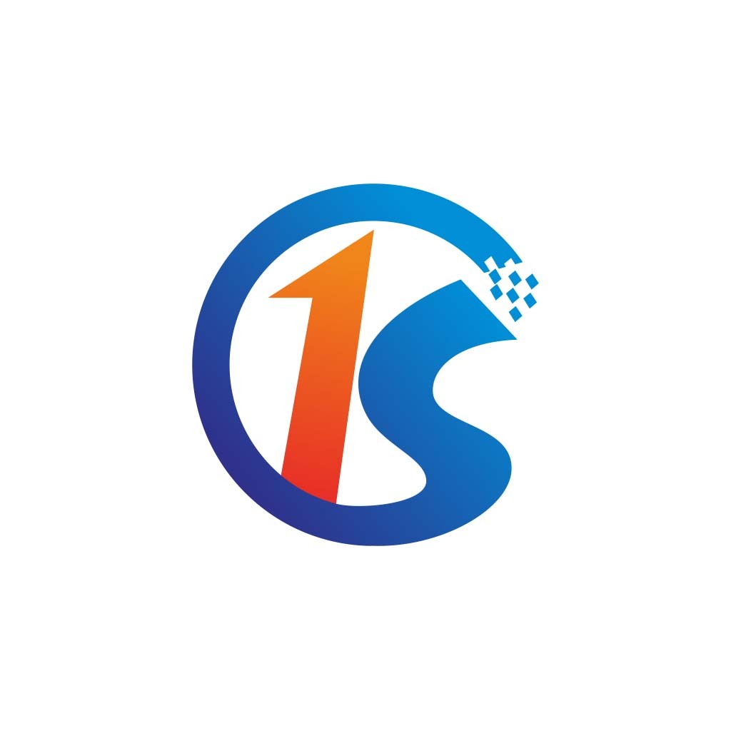 数字1S品牌logo设计