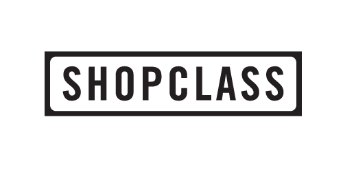 简约现代风格的ShopClass Logo设计
