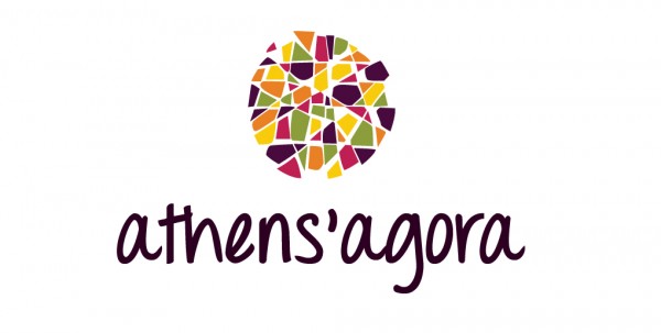 色彩斑斓的拼图风格logo设计