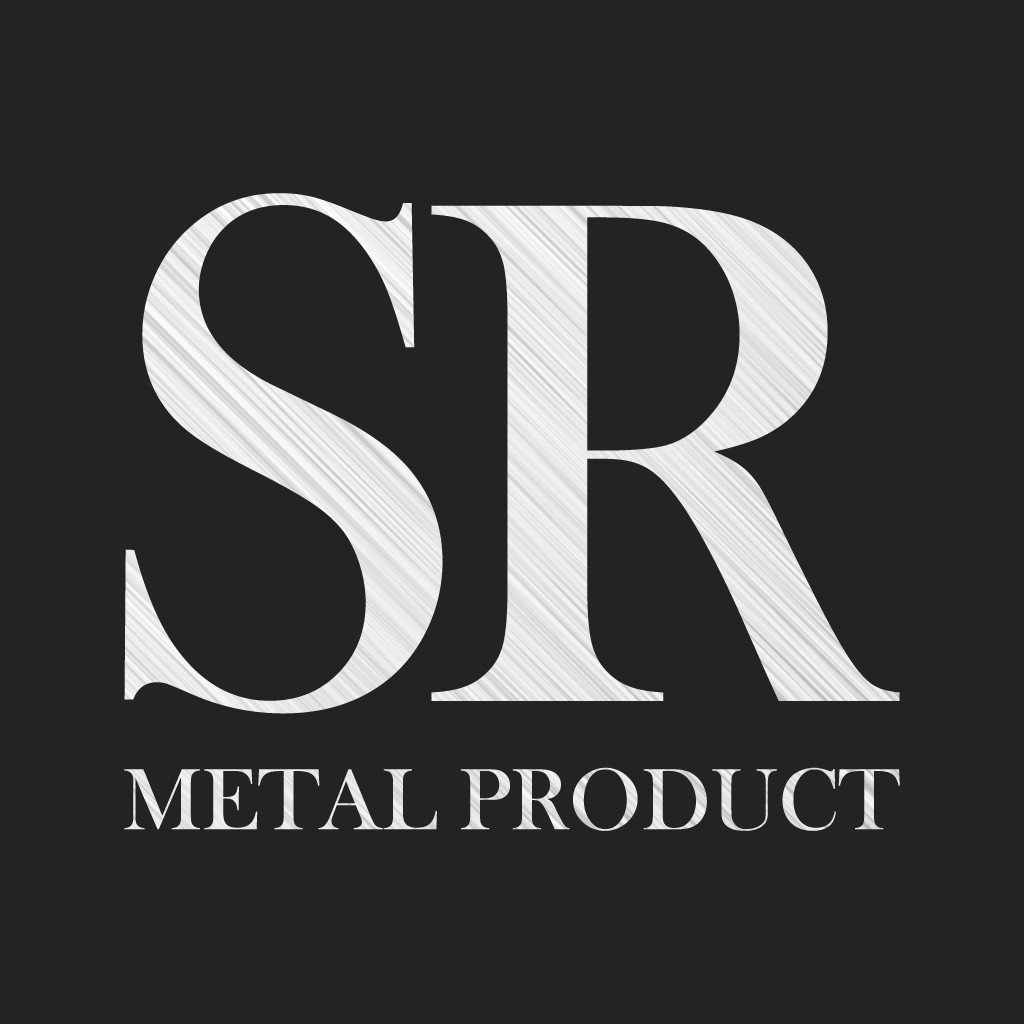 简约金属风SR字母logo设计