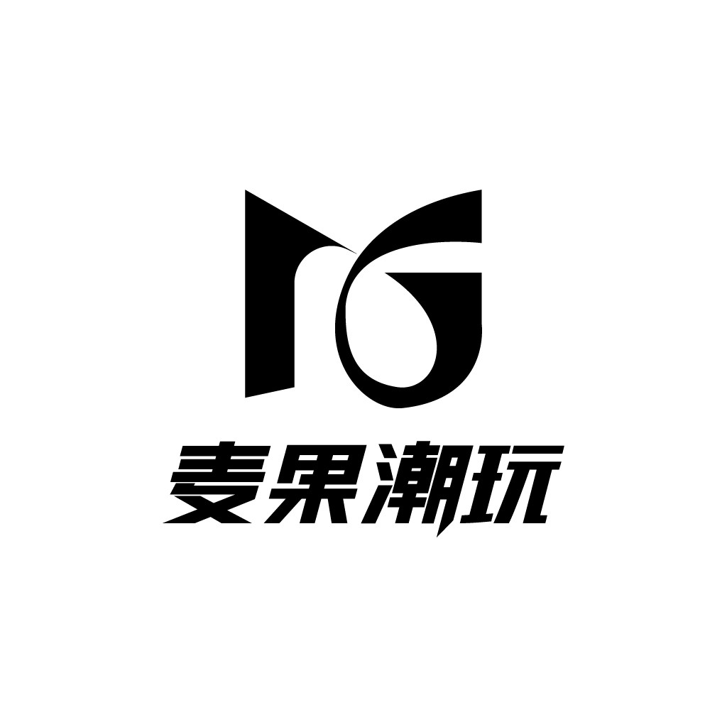 麦果果潮潮玩玩logo设计
