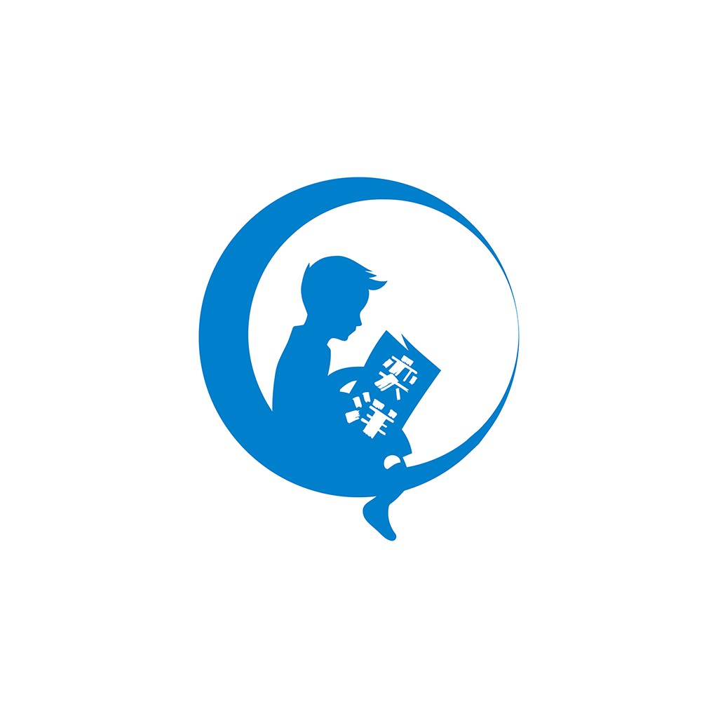 阅读者logo设计:知识与智慧的象征