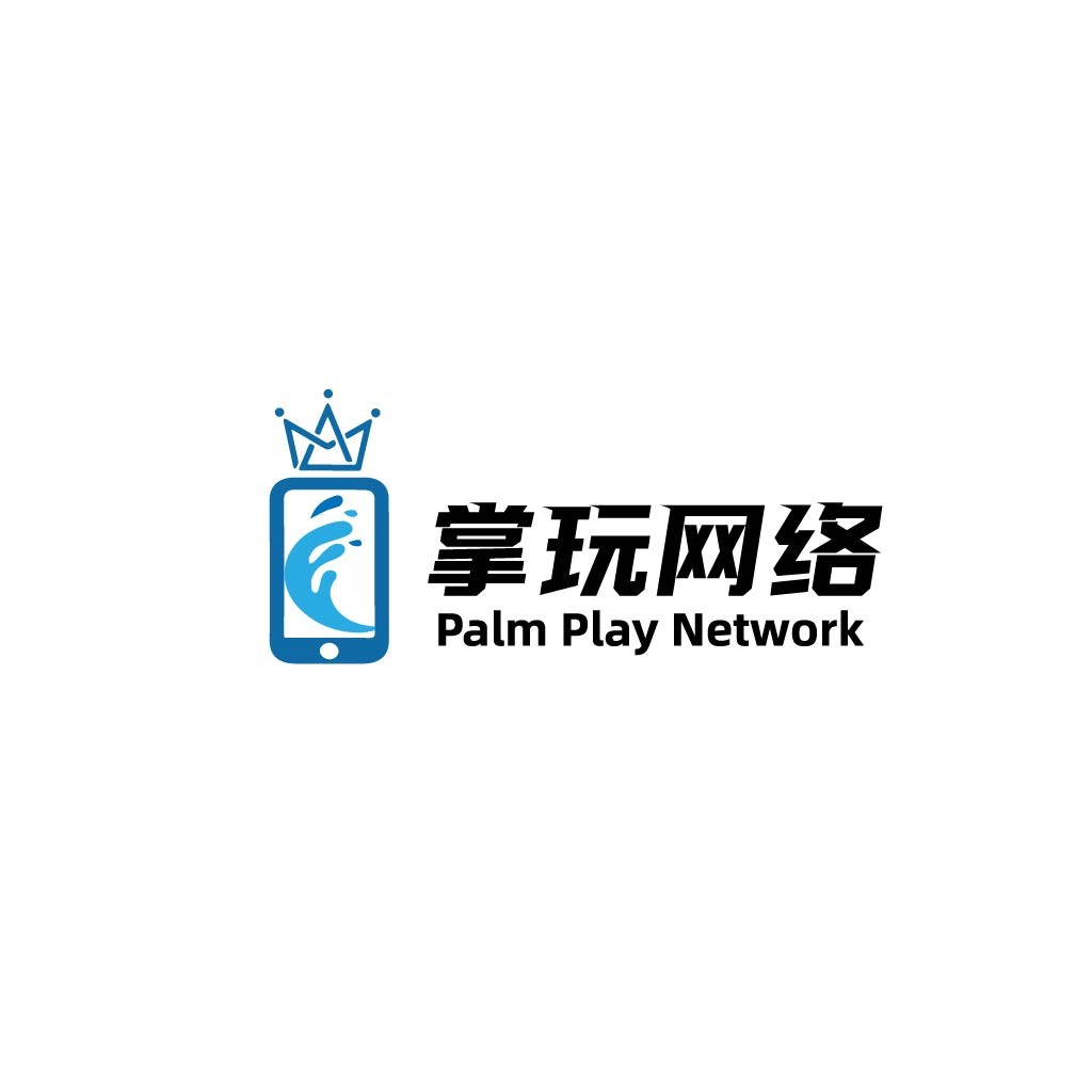 掌玩网络logo设计