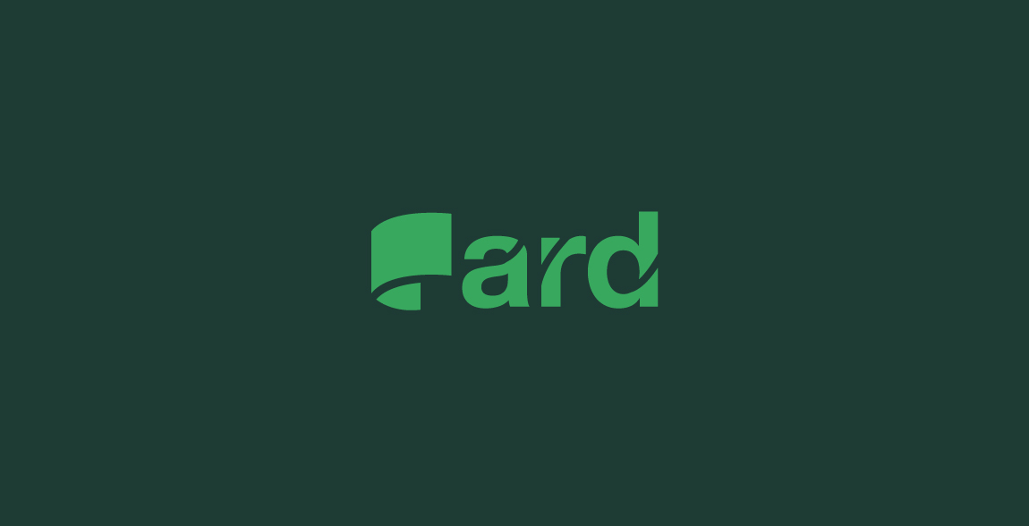 简洁现代的ARD品牌logo设计