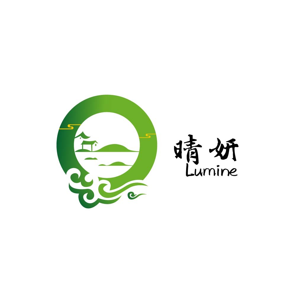 清新自然风logo设计