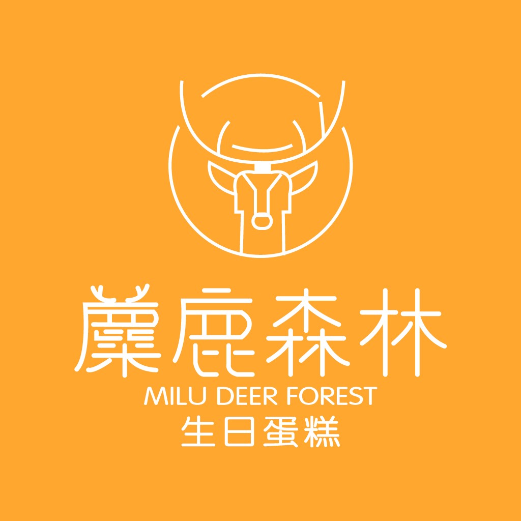 麋鹿森林logo设计：简约动物主题标识