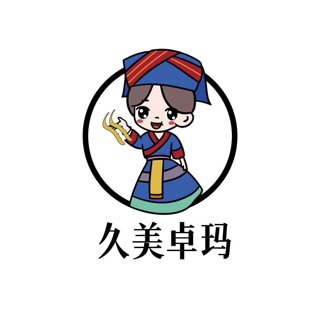 卡通人物logo设计:传统服饰与现代创意的结合