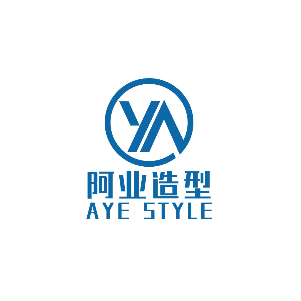 现代简约风格的AYE STYLE LOGO设计