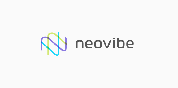 Neovibe logo设计:简约现代,适合科技行业