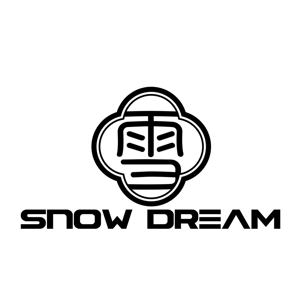 雪梦logo设计:简约线条艺术
