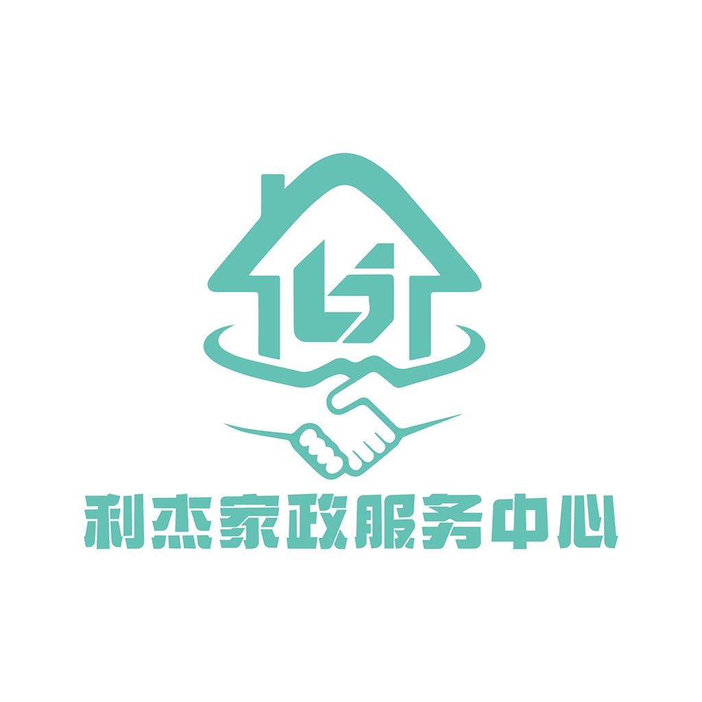 家政服务logo设计：手牵手的家
