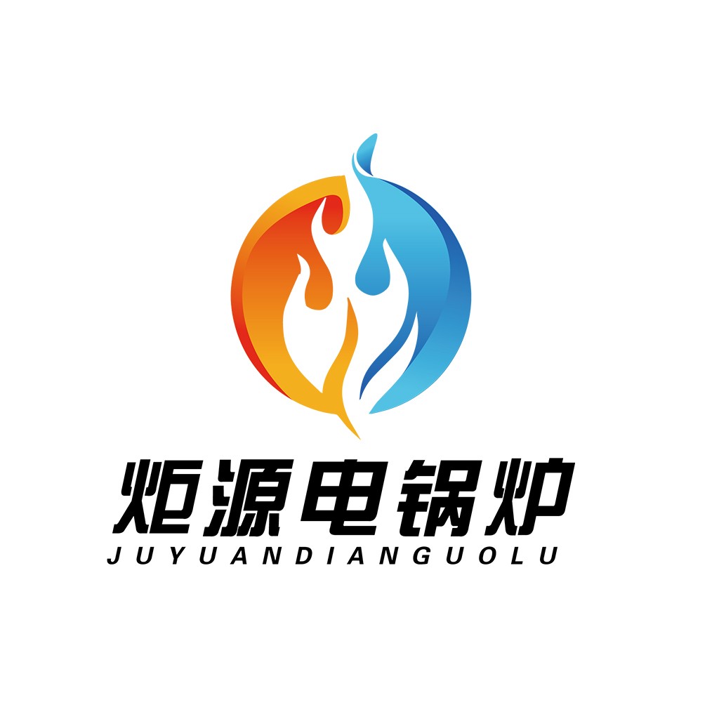火焰与水元素结合的logo设计