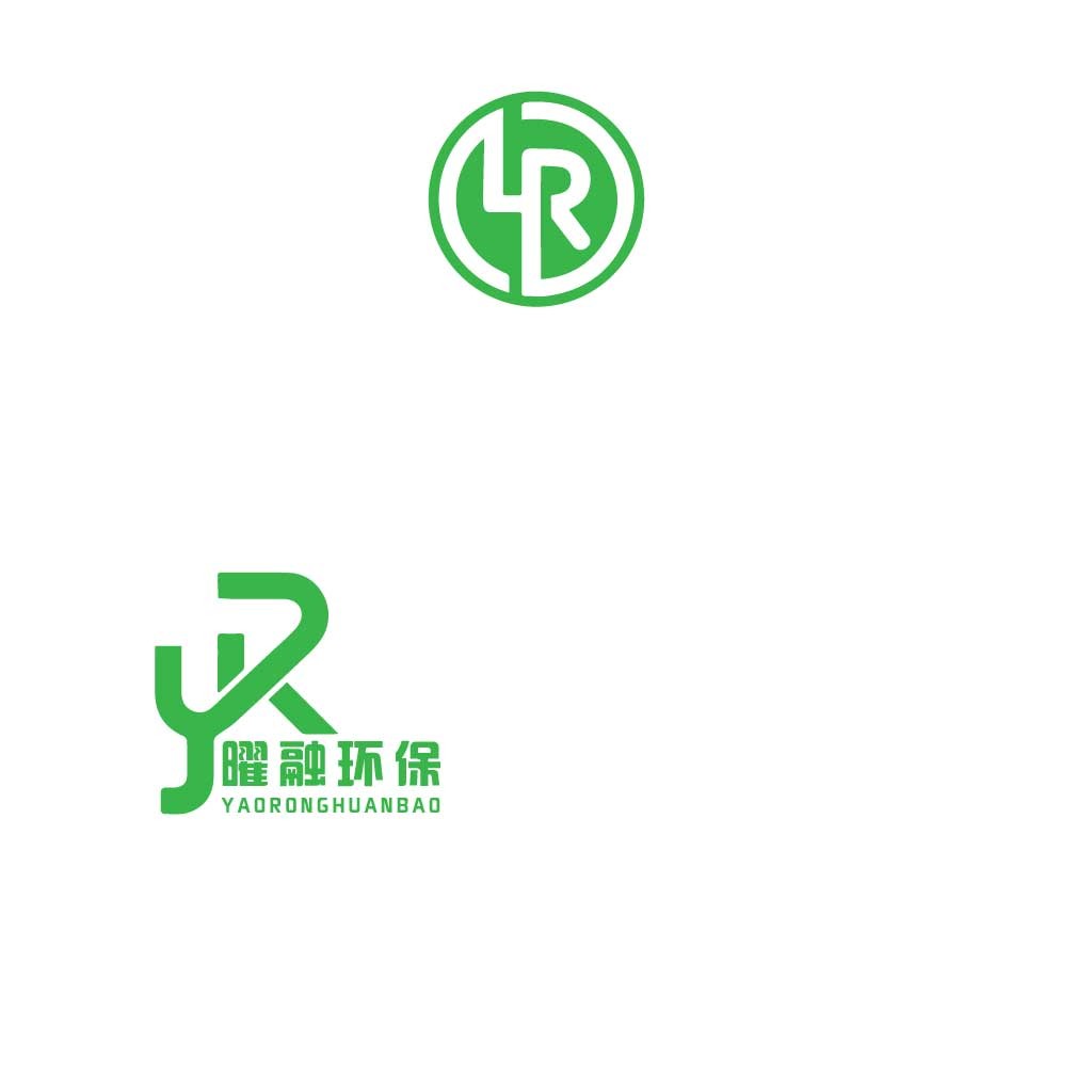环保公司logo设计：绿色简约风格