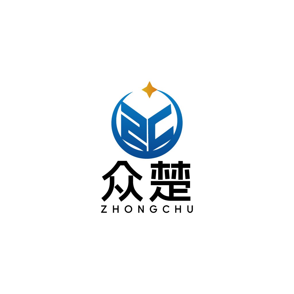 简洁现代的BC字母logo设计