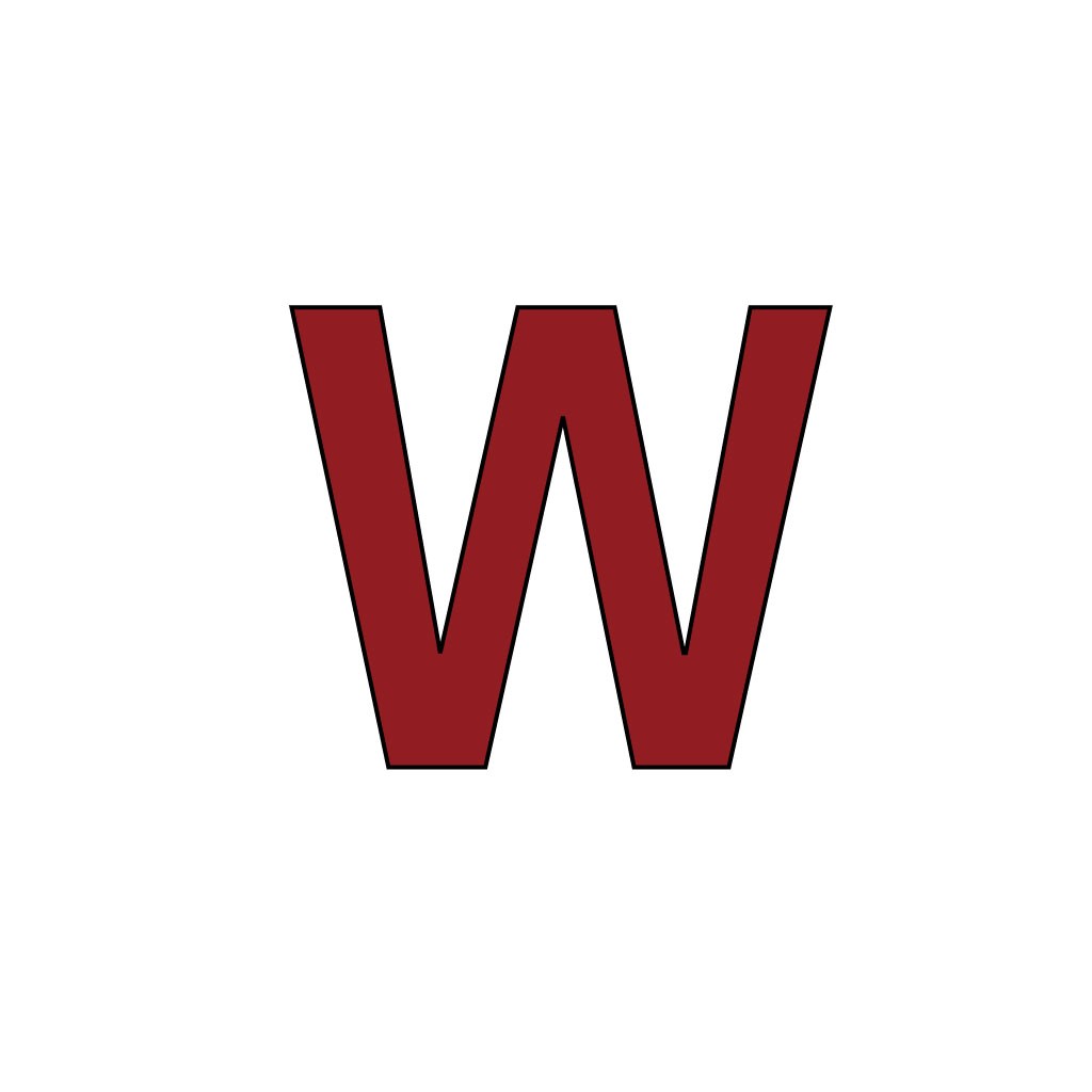 简约大气的字母W标志设计