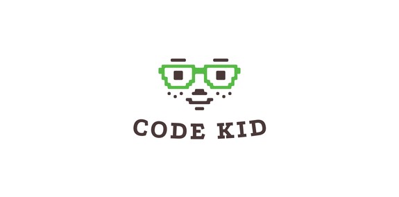 Code Kid Logo设计：创意编程教育品牌