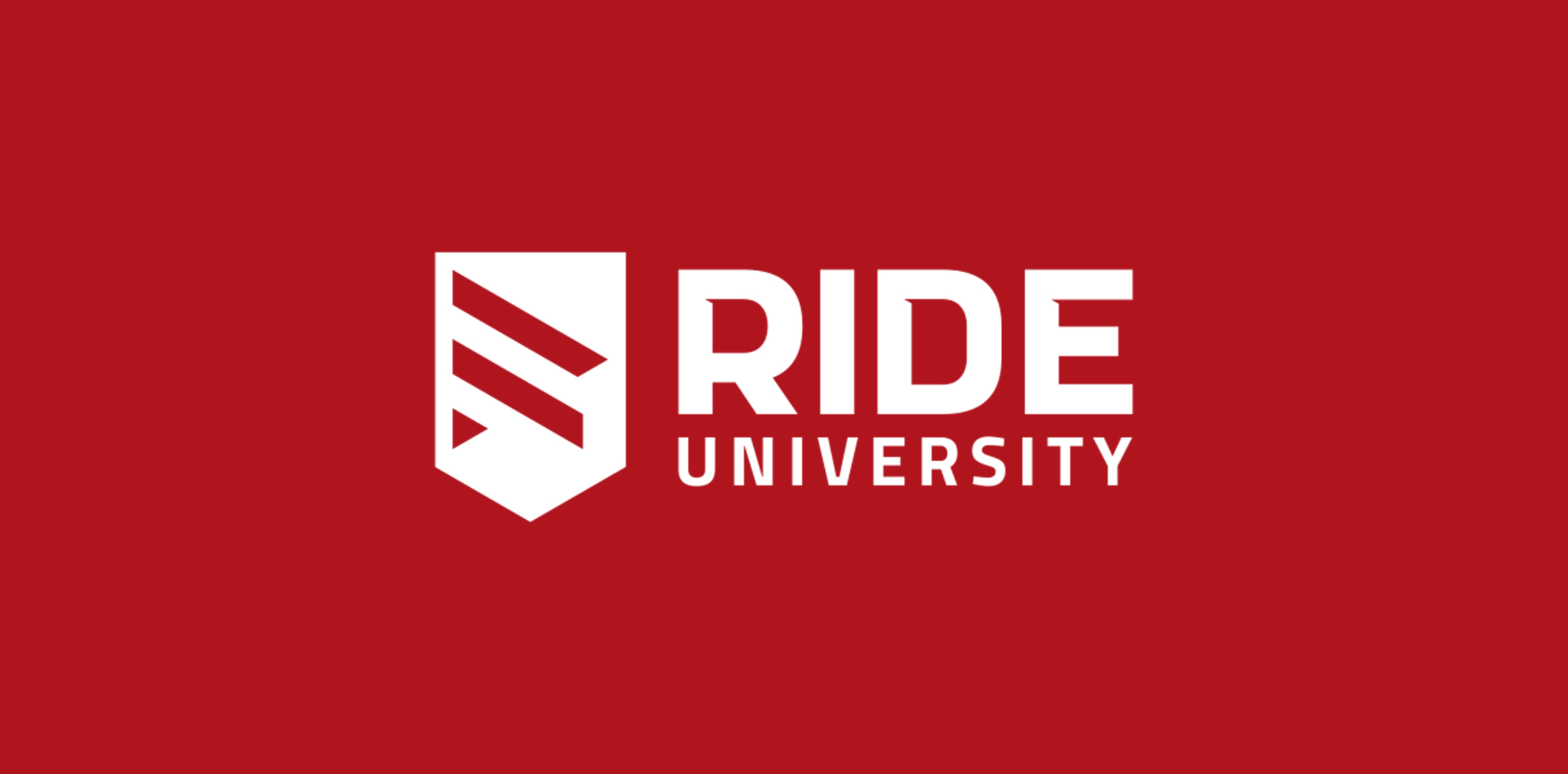 RIDE大学logo设计：现代简约风格