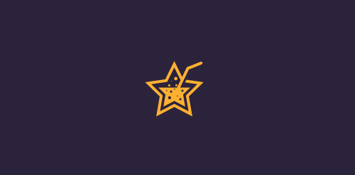 星形饮料logo设计